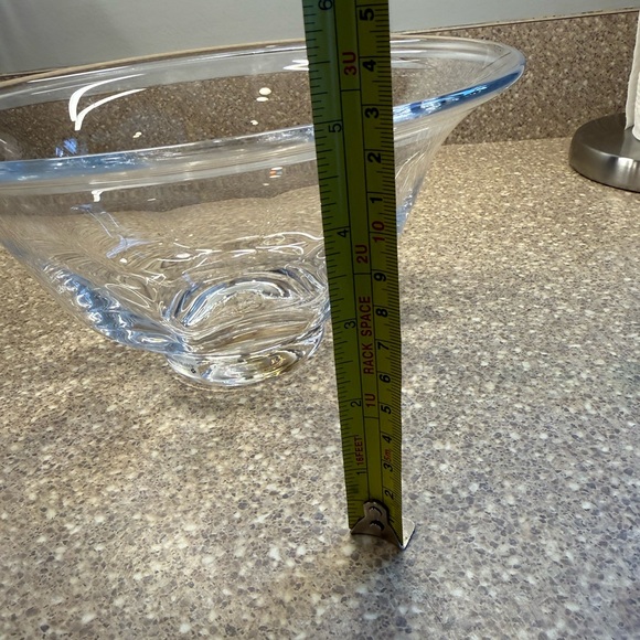 Simon Pearce Clear Glass Decorative Bowl - Picture 9 of 10